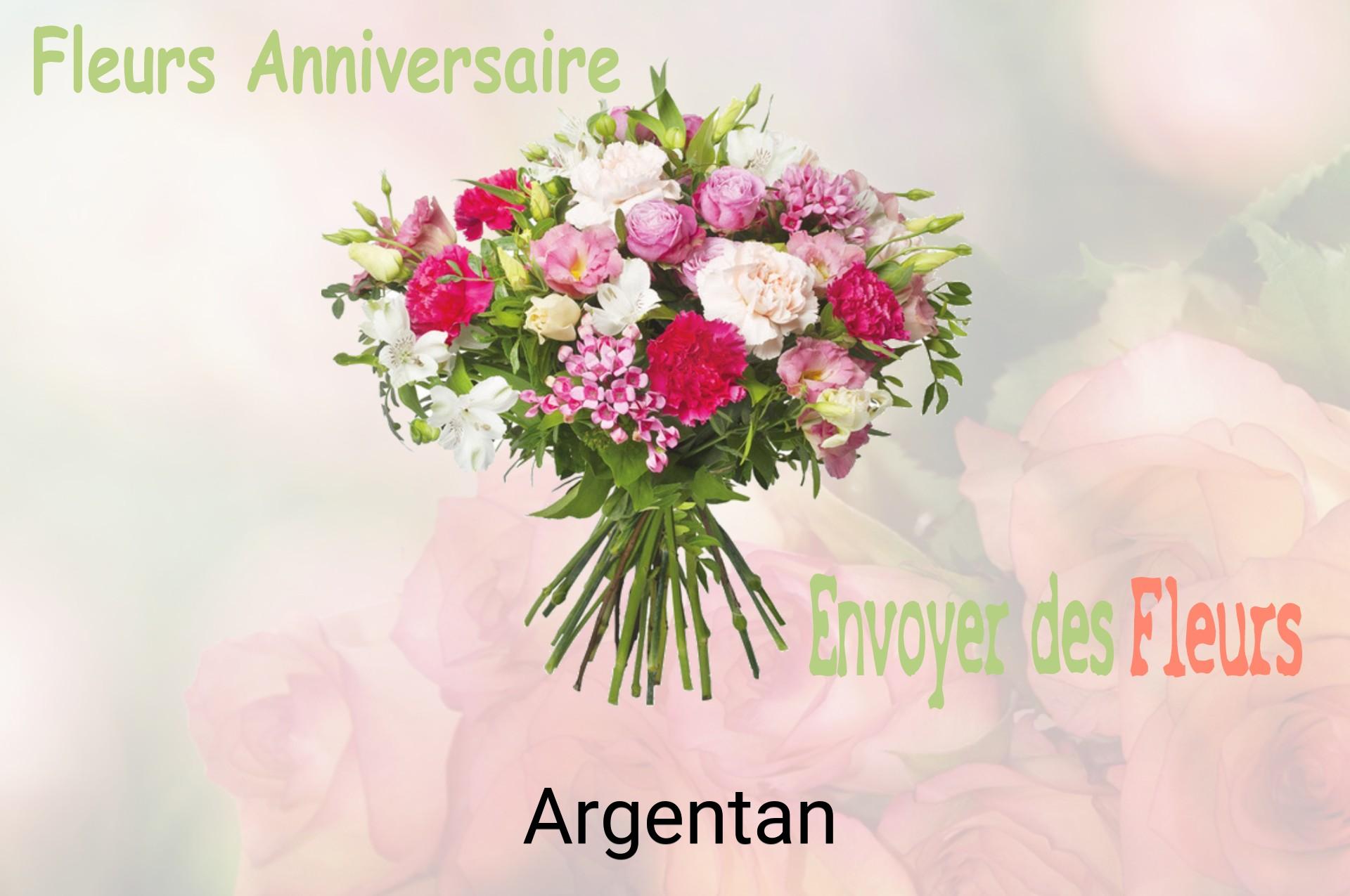 Bouquet de fleurs d’anniversaire livré à Argentan